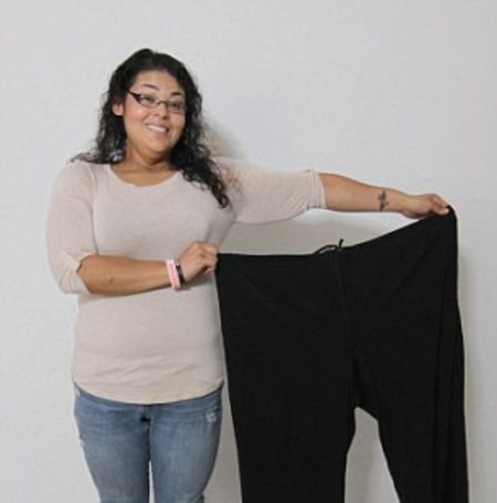 Christa Sierra dropped from 395 pounds to 205 pounds.